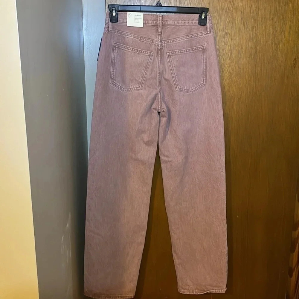 Universal Thread 90s Baggy Relaxed Hip & Thigh Bagggy Leg Pink Size 0 NWT - Picture 4 of 12